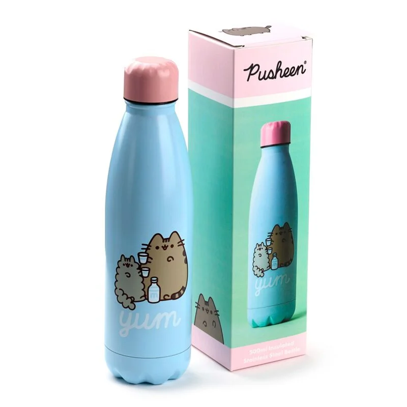 Karsto un auksto dzērienu pudele Pusheen the Cat Foodie