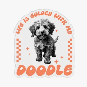 Caurspīdīga uzlīme Doodle