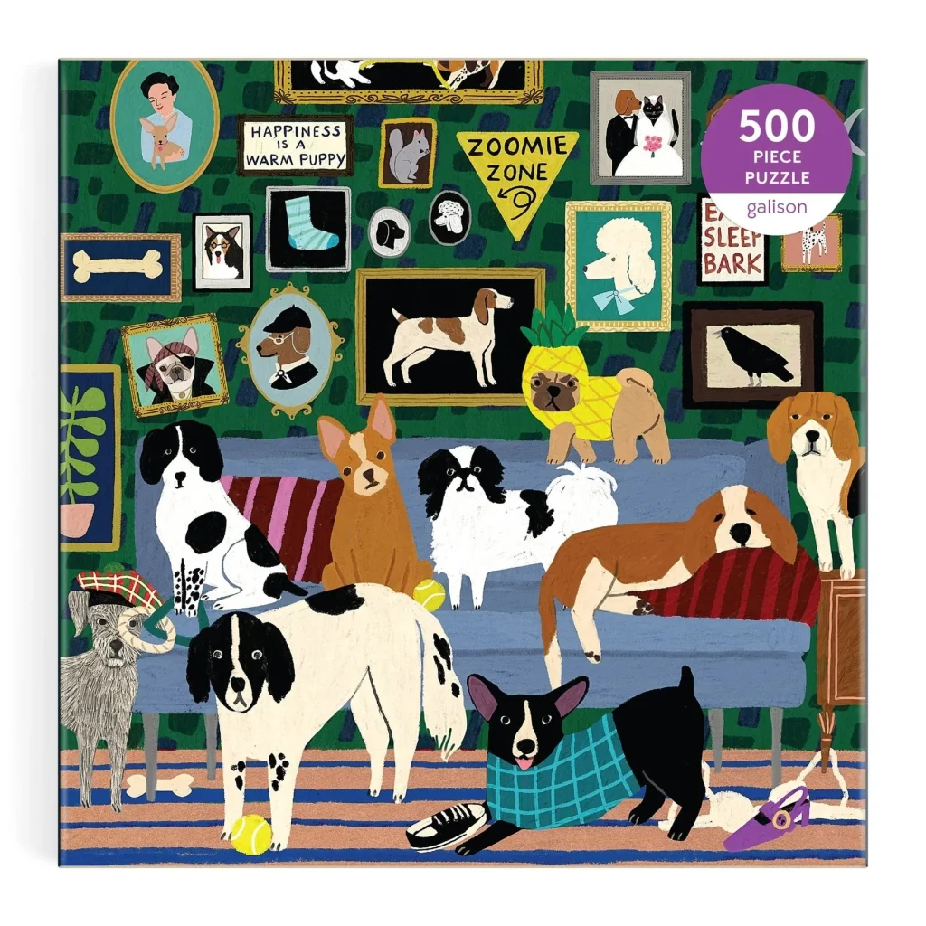 Puzle Lounge Dogs, 500 gab.