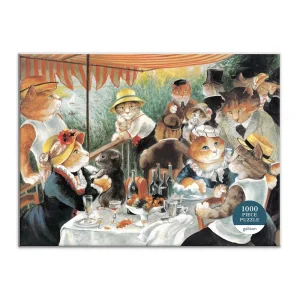 Puzle Luncheon of the Boating Party Meowsterpiece, 1000 gab.