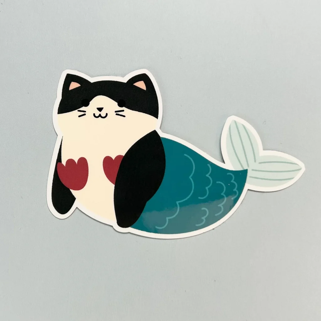 Meowmaid Sticker