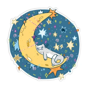 Uzlīme Moon Cat