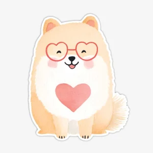 Uzlīme Love Pomeranian