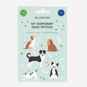 Tetovējumu komplekts Dog, 8 gab.