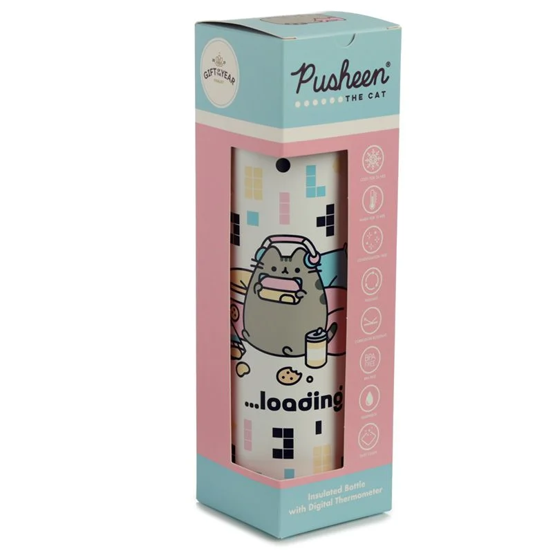 Termoss ar digitālo termometru Pusheen Cat Gaming