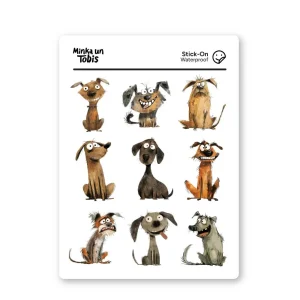 Vinila uzlīmes Doggos