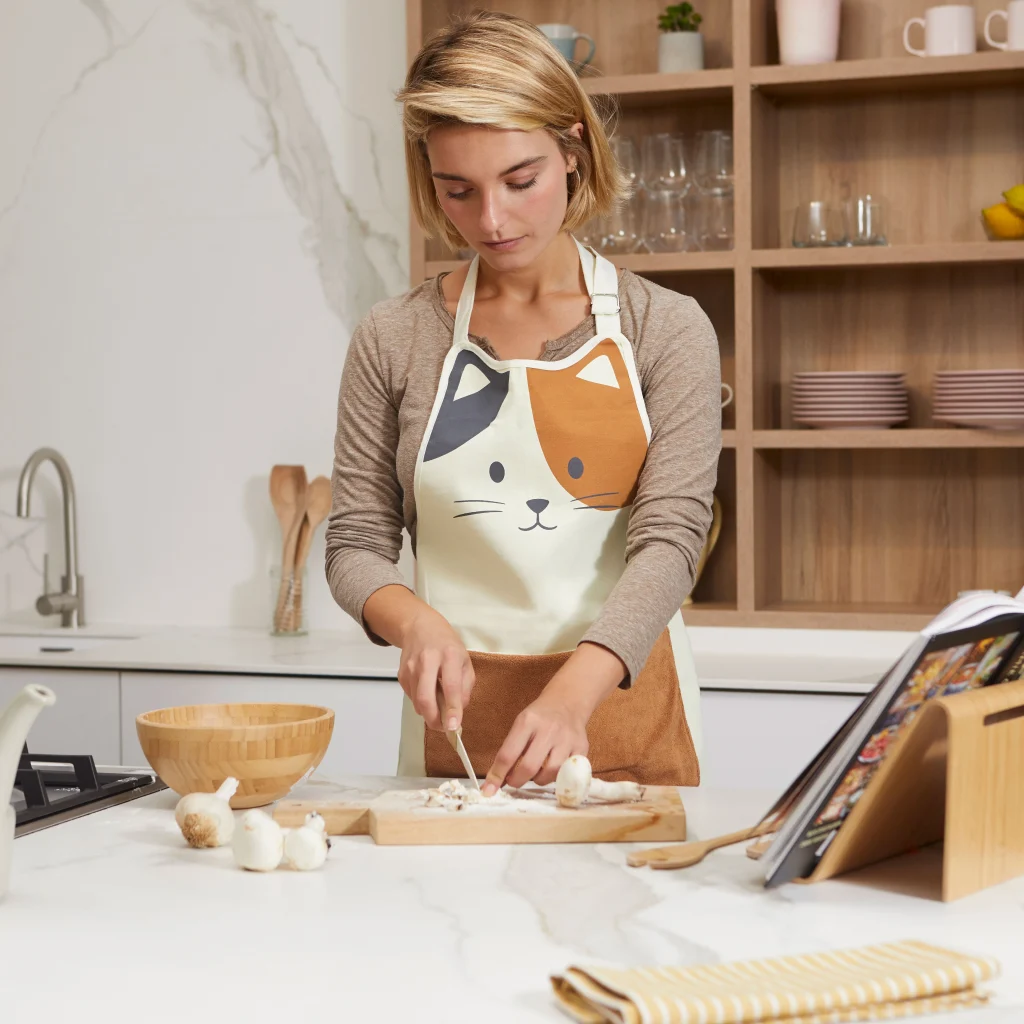 Calico Kitty kitchen apron