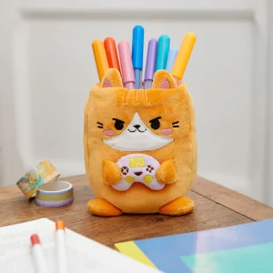 Pūkains zīmuļu turētājs Kawaii Kaķis spēlētājs