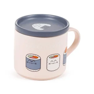 Porcelāna krūze ar vāku/paliktni Pusheen the Cat Bento Club
