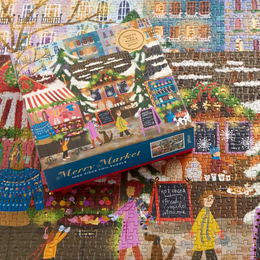 Puzle Joy Laforme Merry Market, 1000 gab.