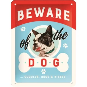 Metāla plāksne Beware of the Dog