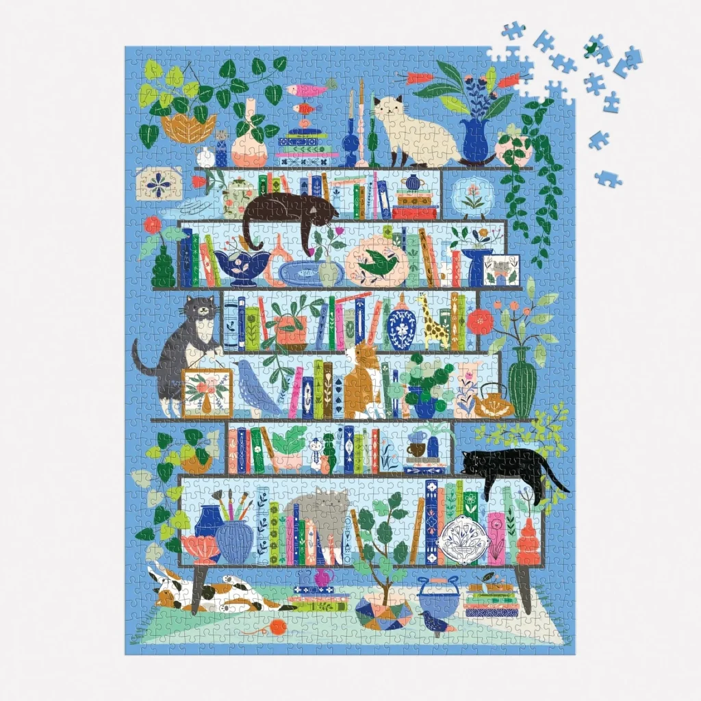 Puzle Purrfect Nook, 1000 gab.