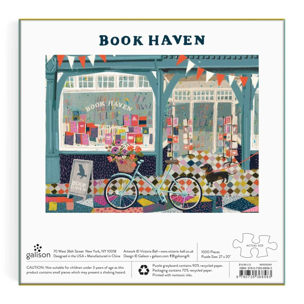 Puzle Book Haven, 1000 gab.