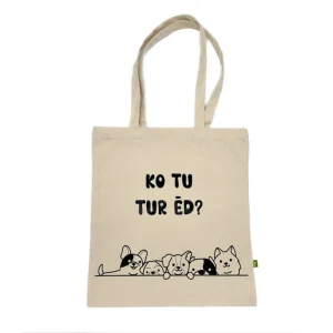 Ko Tu Tur Ēd? auduma soma