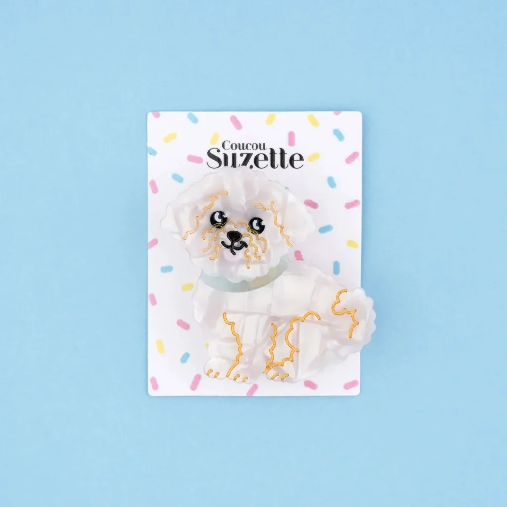 Matu sprādze Frizē bišons | Coucou Suzette