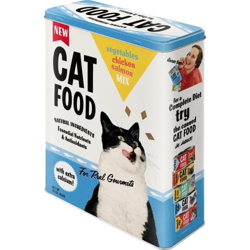 Metāla uzglabāšanas trauks Cat Food Mix XL