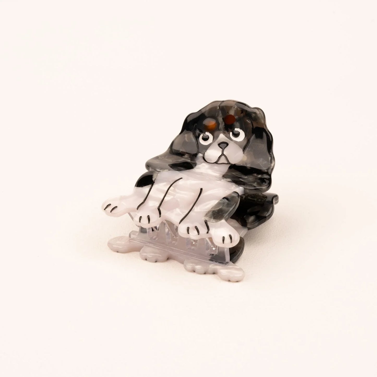 Matu sprādze krabis Kavaliera Karaļa Čārlza Spaniels | Coucou Suzette