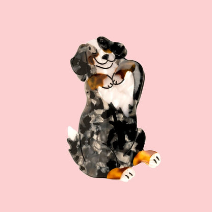 Крабик для волос Бернский Зенненхунд | Coucou Suzette