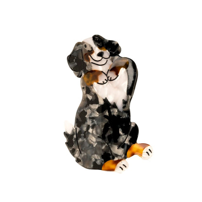 Крабик для волос Бернский Зенненхунд | Coucou Suzette