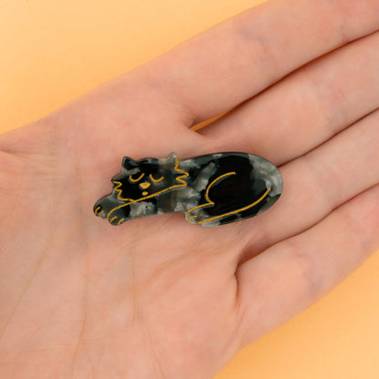 Black Cat Hair Clip | Coucou Suzette