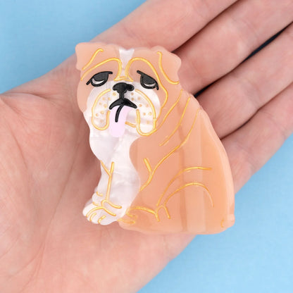 Matu sprādze krabis Angļu buldogs | Coucou Suzette