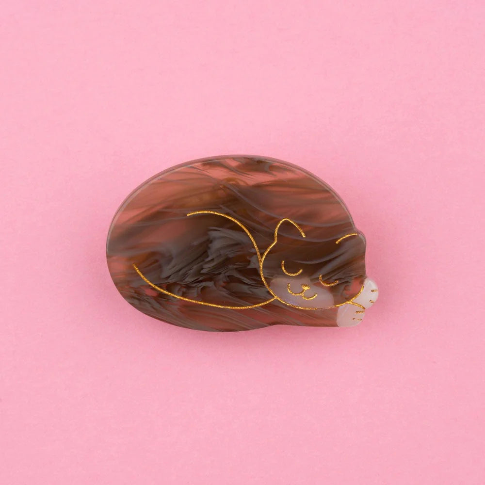 Matu sprādze guļošs kaķis | Coucou Suzette