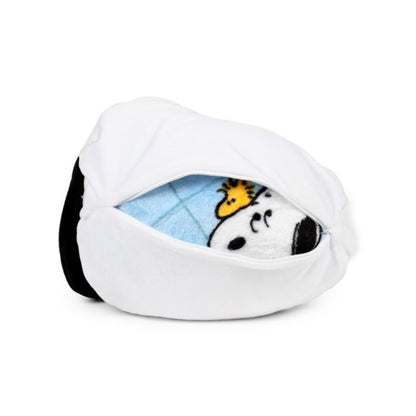 Blankeazzz Peanuts Snoopy & Woodstock 2-in-1 Plush Toy & Travel Blanket 