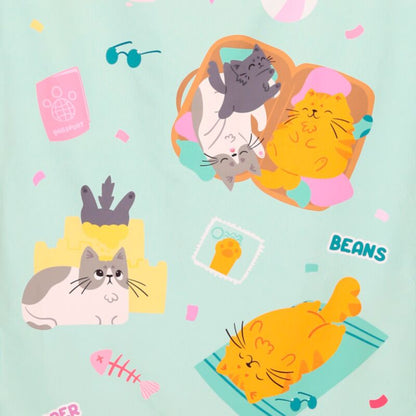 Mikrofibras dvielis Beans & Co Cats