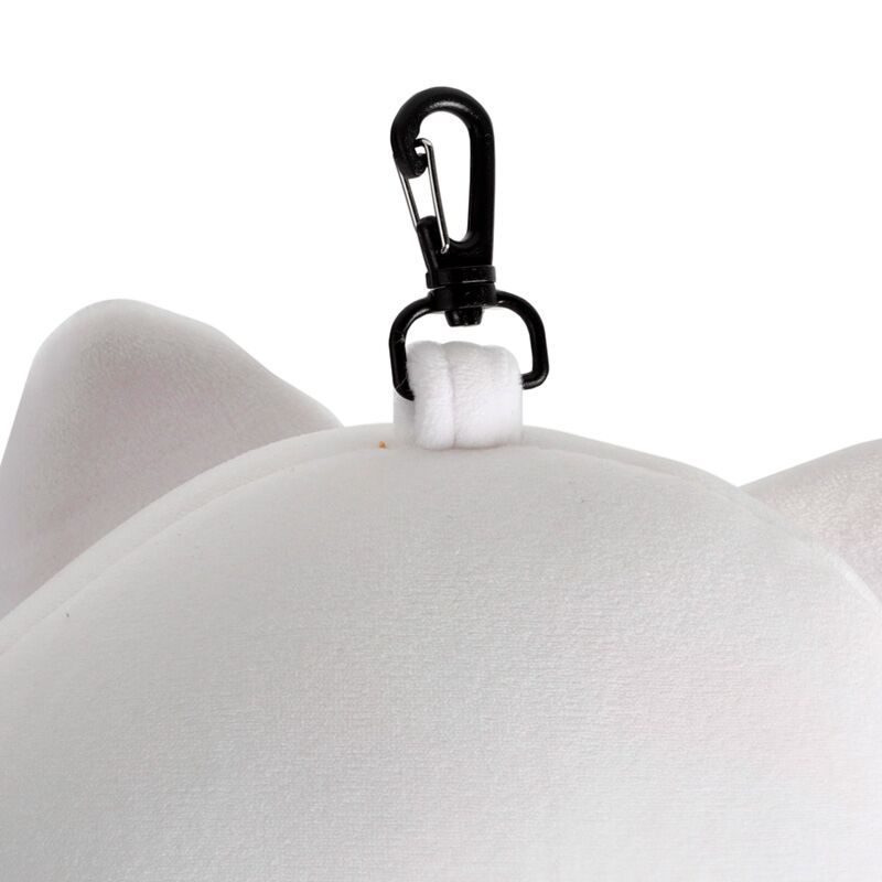 Plīša ceļojumu spilvens un acu maska Relaxeazzz Maneki Neko Laimes kaķis
