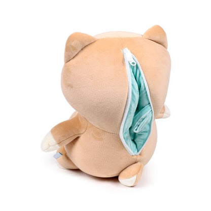 Swapseazzz Adoramals Shuggs the Shiba Inu 2-in-1 Plush Travel Pillow & Toy 