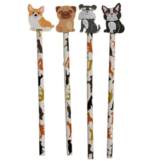 Dog Pencil & Eraser Topper