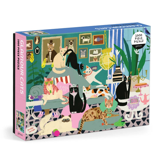 Puzle Glamour Cats, 1000 gab.