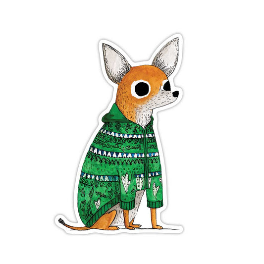 Uzlīme Hoodie Chihuahua