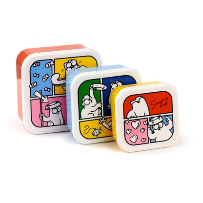 Set of Lunch Boxes Simon's Cat