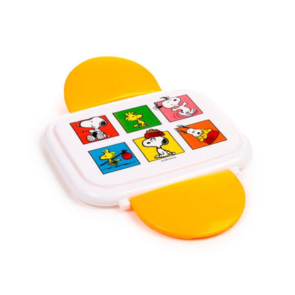 Bento pusdienu kastīte ar galda piederumiem Peanuts Snoopy & Woodstock