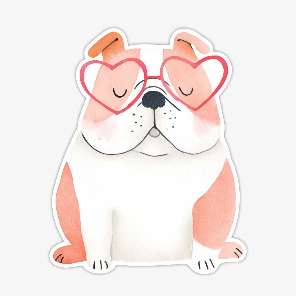 Uzlīme Love Bulldog