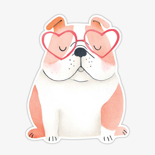 Uzlīme Love Bulldog