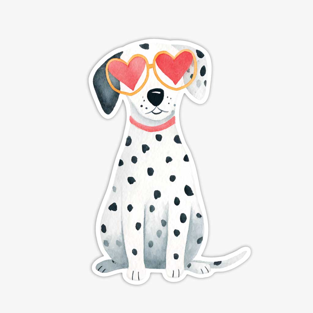 Uzlīme Love Dalmatian