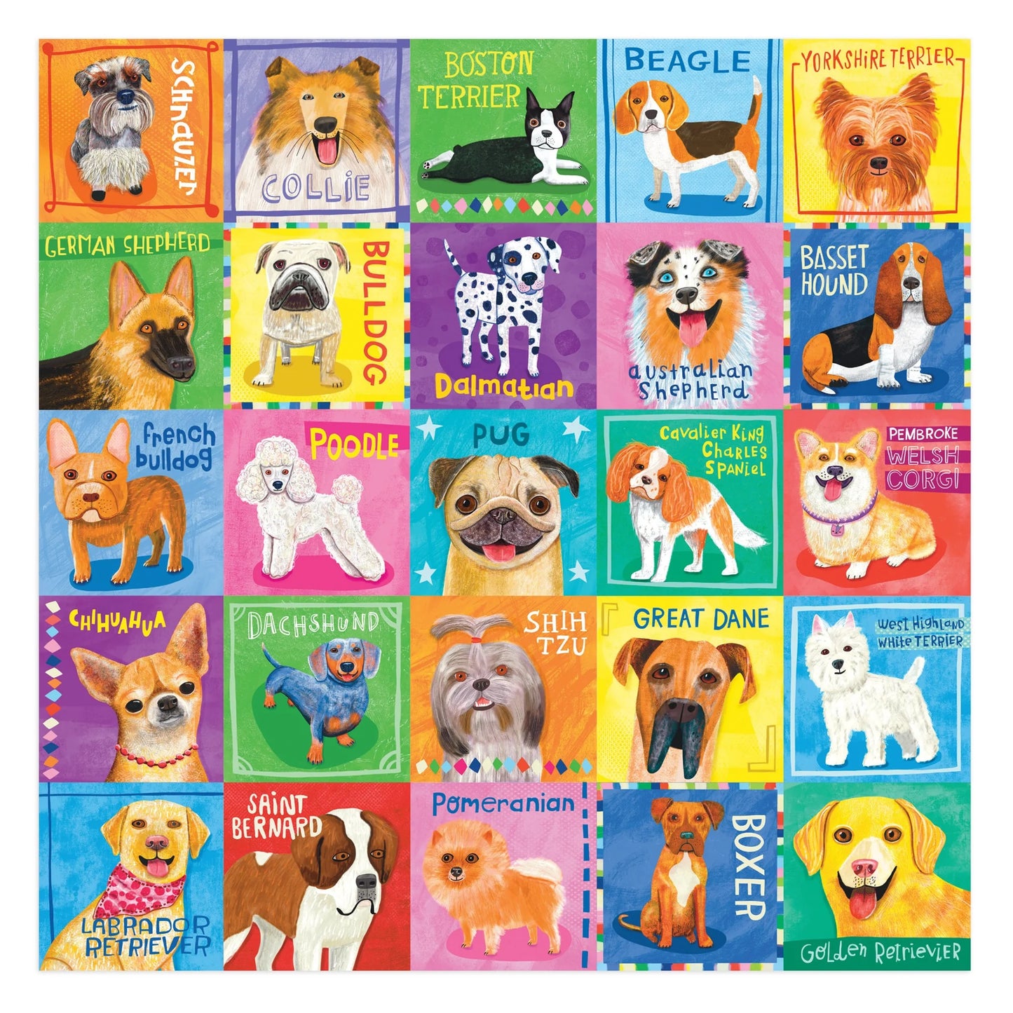 Puzle Pawsome Portraits, 500 gab.