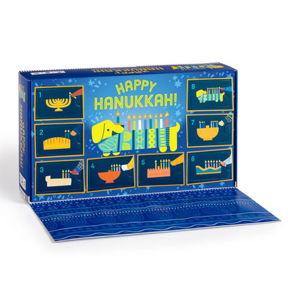 Hahukas kalendārs ar puzlēm Happy Hanukkah!
