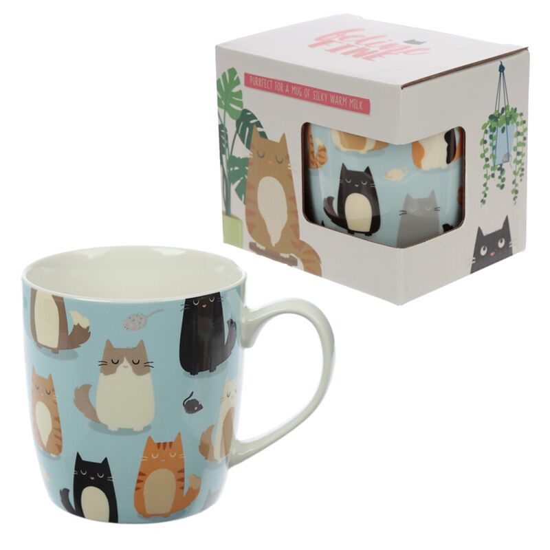 Porcelāna krūze Feline Fine