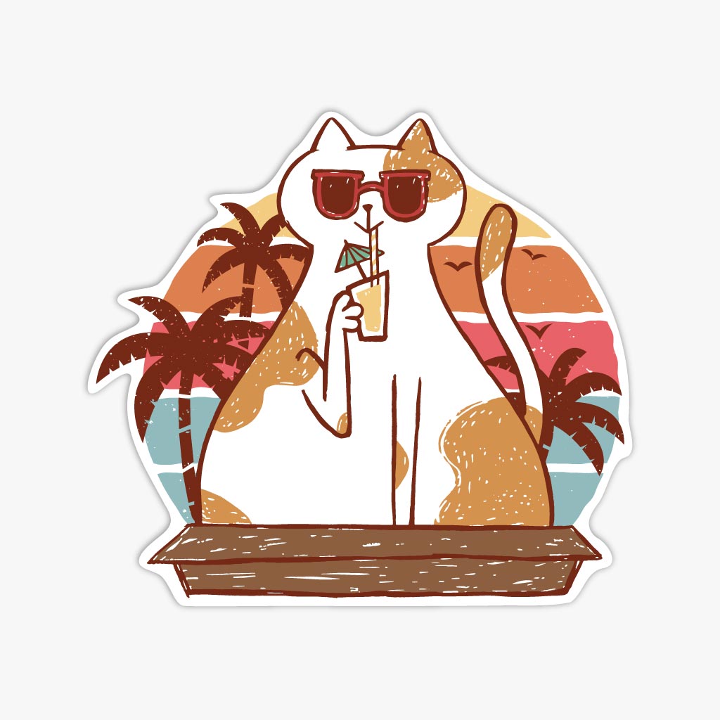 Summer Vibes Sticker