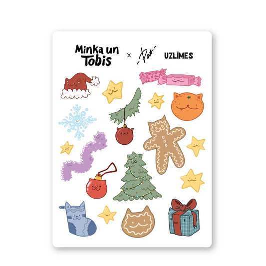 Наклейки All Cats Christmas