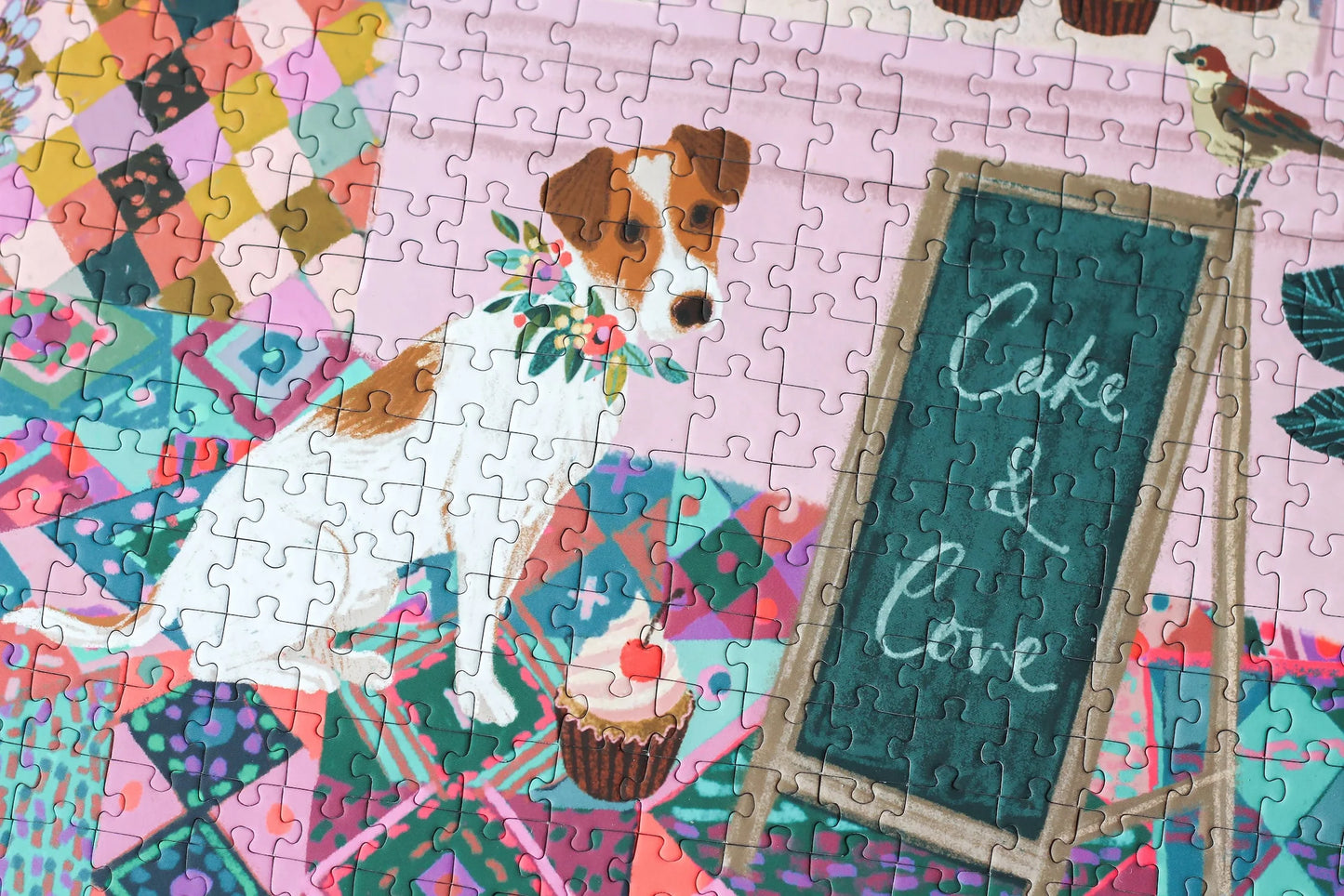 Puzzle Piecely Cake & Love, 1000 pieces.