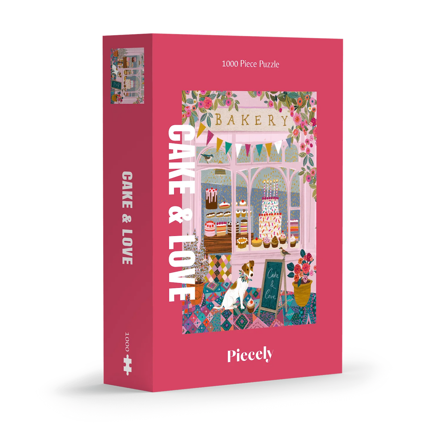 Puzzle Piecely Cake & Love, 1000 pieces.