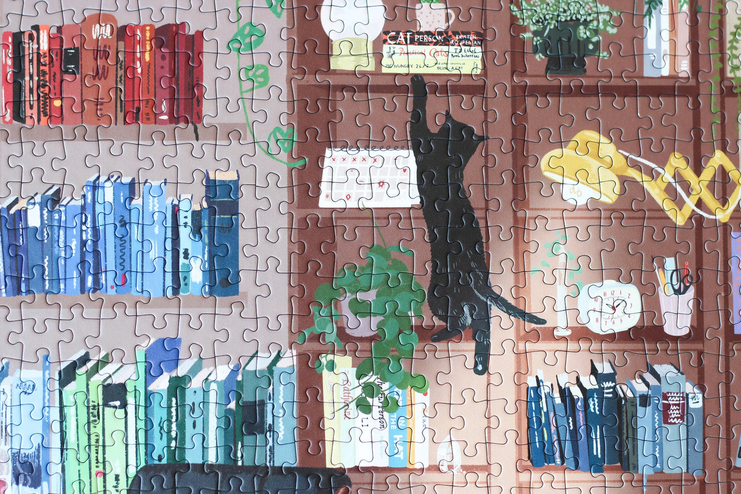 Puzzle Piecely Reading Room, 1000 pieces.
