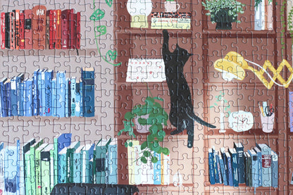Puzzle Piecely Reading Room, 1000 pieces.