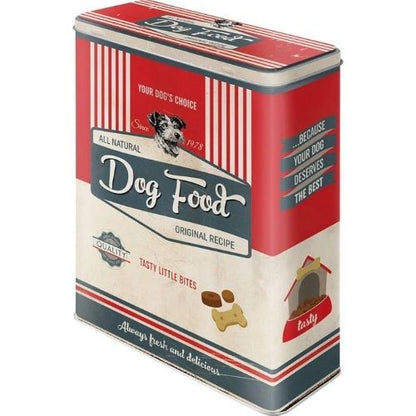 Металлическая банка для хранения All Natural Dog Food XL