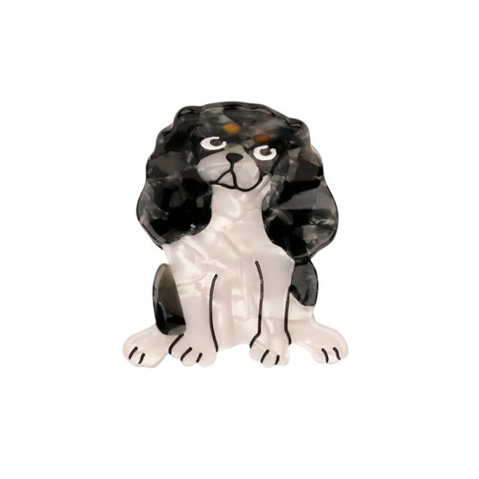 Matu sprādze krabis Kavaliera Karaļa Čārlza Spaniels | Coucou Suzette