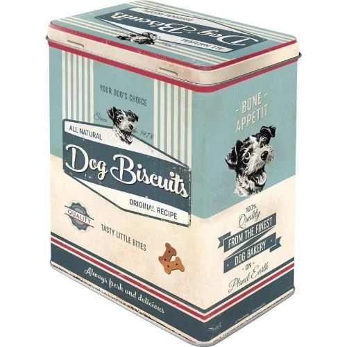 Metāla uzglabāšanas trauks Dog Biscuits L